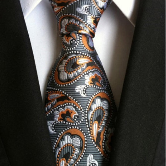 Men's 8cm British-Style Business Tie – Classic Formal Neckwear
